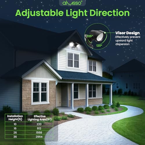 Motion Sensor Outdoor Lights (2 Count)