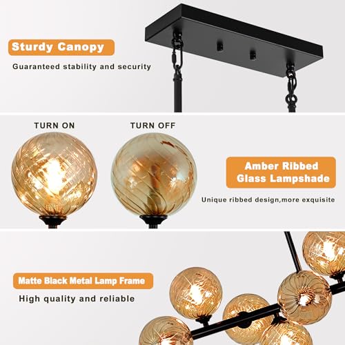Linear Sputnik Chandelier