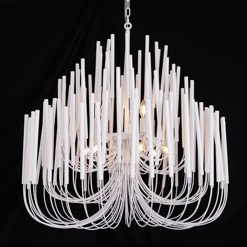 Modern Farmhouse Chandelier for Dining Room 36"
