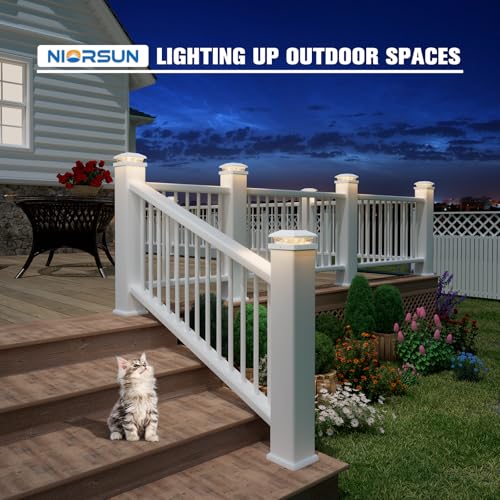 Solar Post Cap Lights (6 Count)