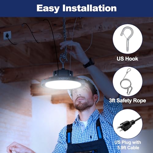 160W UFO LED High Bay Light (2 Count)