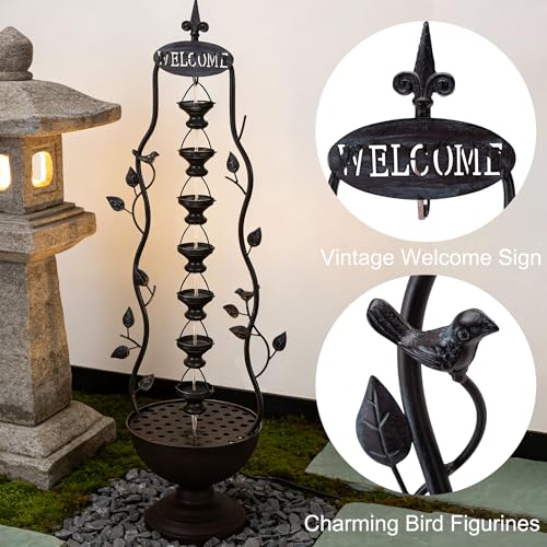 42" Outdoor Water Fountain 7
