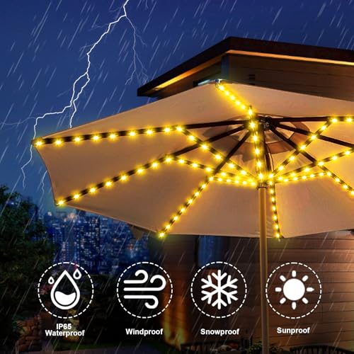 Solar Umbrella Lights