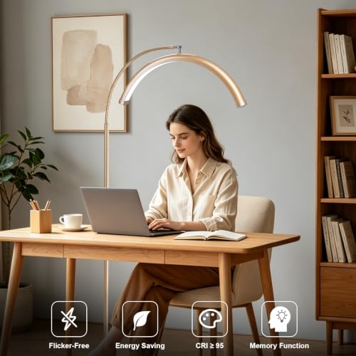 Half Moon LED Floor Light