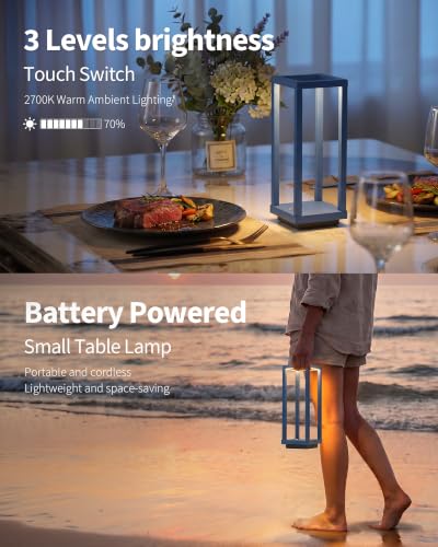 Cordless Waterproof Table Lamps Set of 2 (2 Count)