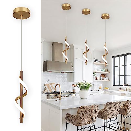 Gold Pendant Light