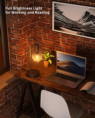 Industrial Table Lamp for Bedroom