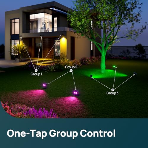 Smart Solar Spot Lights Outdoor SL5C (14 Count)