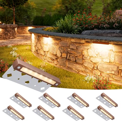 7 Inch Retaining Wall Lights (8 Count)