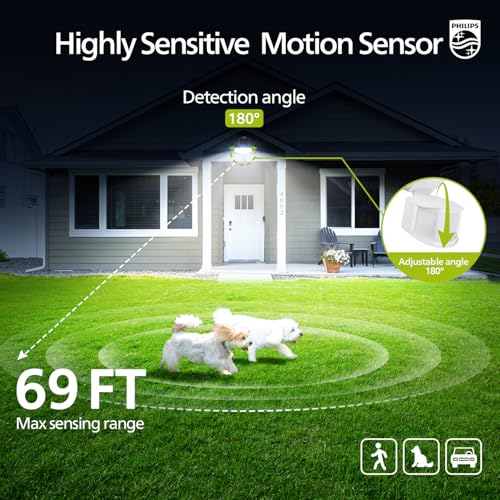 3600LM Solar Security Lights w