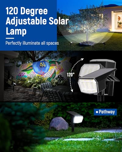 Solar Spot Lights Outdoor Waterproof
