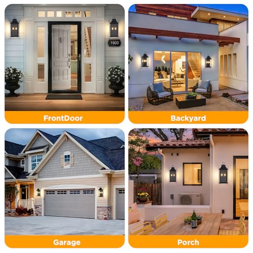 1 Pack 22'' Outdoor Lights for House