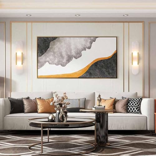 Natural Alabaster Wall Sconces Set of 2 Marble Wall Lamp (2 Count)