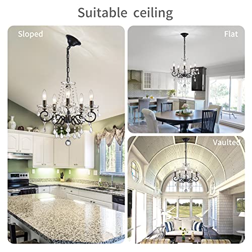 Small Crystal Chandelier