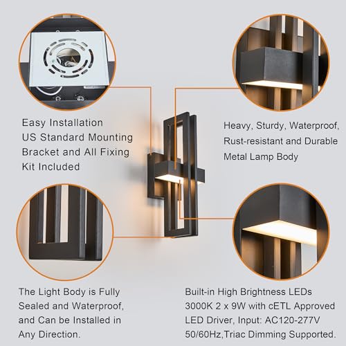 15Inch Small Outside Lights High