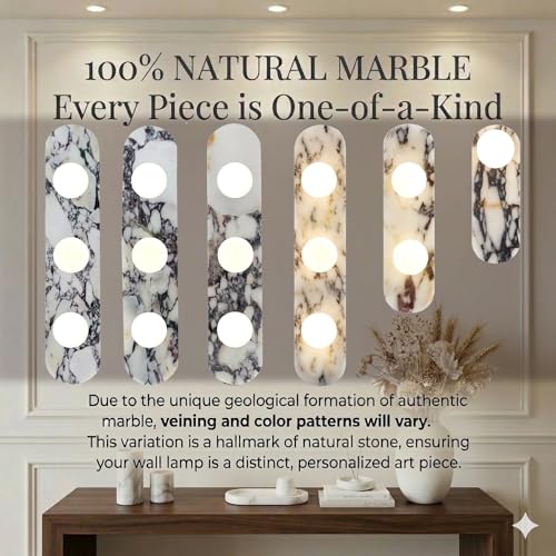 Natural Marble Wall Sconces