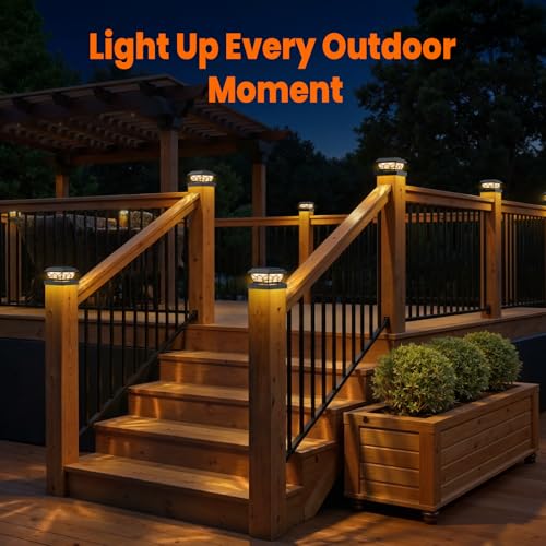 4x4 Post Solar Lights (6 Count)