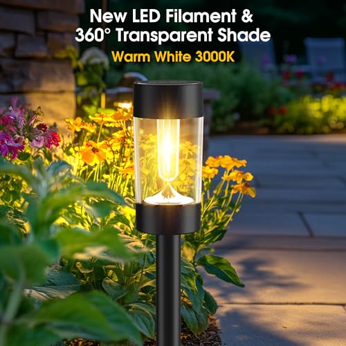 Solar Pathway Lights Outdoor Waterproof (8 Count)