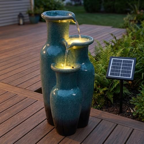 Solar Outdoor Water Fountain