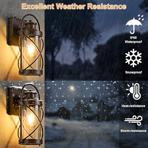 Dusk to Dawn Outdoor Wall Lights Fixtures