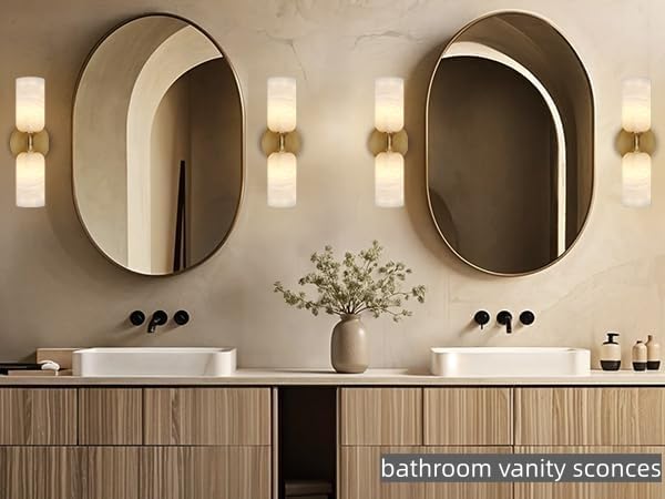 Alabaster Wall Sconces