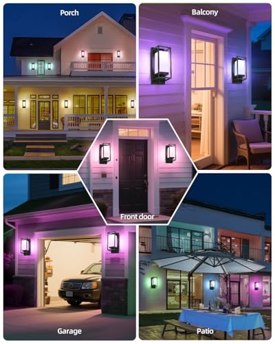 Smart Outdoor Wall Lights