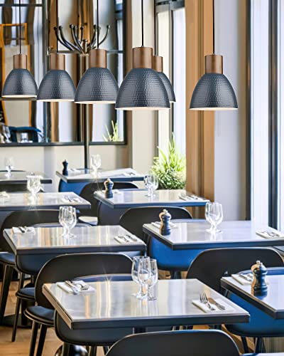 Hammered Pendant Lights for Kitchen Island