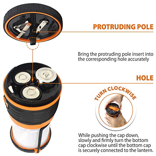 LED Camping Lantern (2 Count)