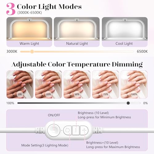 Nail Light for Desk