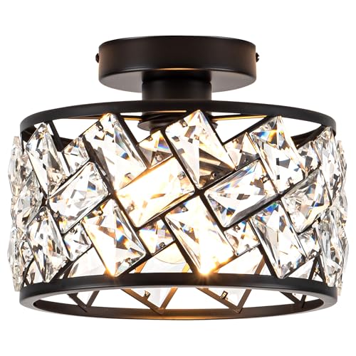 Crystal Ceiling Light Fixture