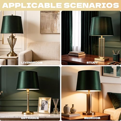 Dark Green Lamp Shade