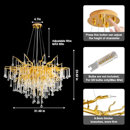 Crystal Chandelier for Dining Room