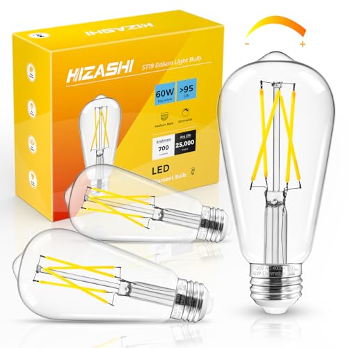 Edison Bulbs Dimmable (3 Count)