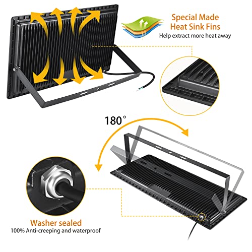 600W 2pack LED Stadium Flood Lights (2 Count)