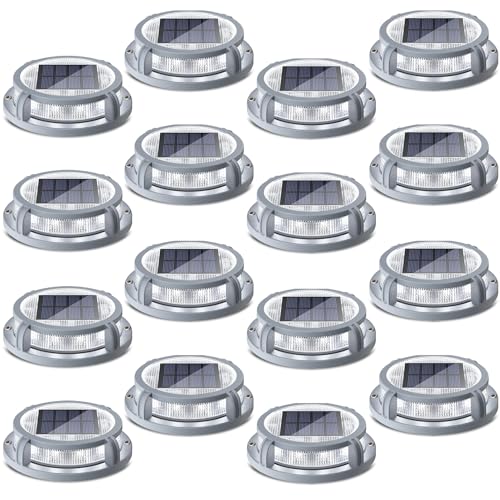 Solar Deck Lights Outdoor 2 (16 Count)