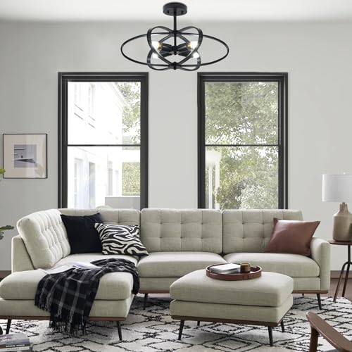 Semi Flush Mount Ceiling Light Chandelier