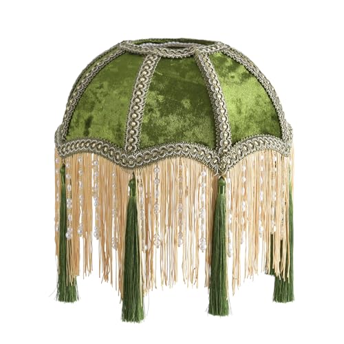 Lampshade with tassels