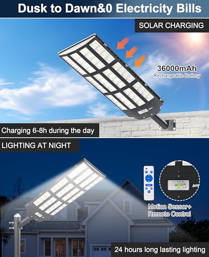 Y 15000W Solar Street Lights Outdoor