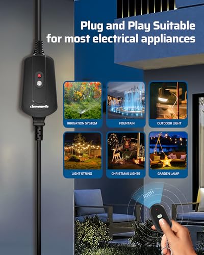 Outdoor Wireless Remote Control Outlet