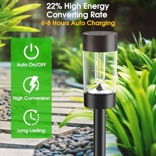 Solar Pathway Lights Outdoor Waterproof (8 Count)