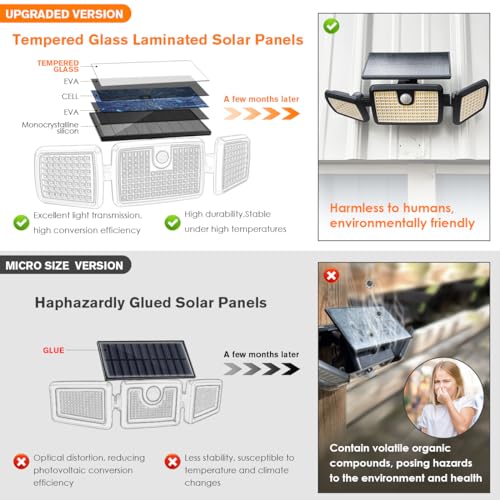 Solar Lights Outdoor (3 Count)