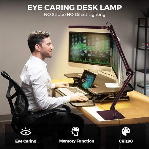 LED Desk Lamp with Slim Base