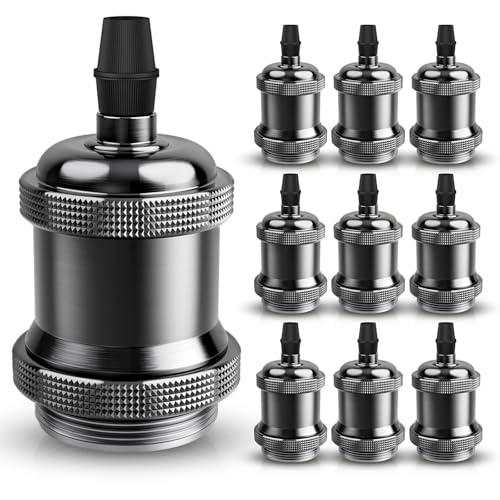 E26 Edison Vintage Lamp Socket for DIY Light (10 Count)