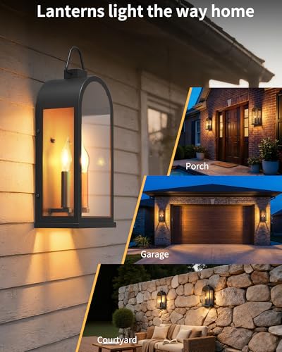 17" Outdoor Wall Lights 2 (2 Count)