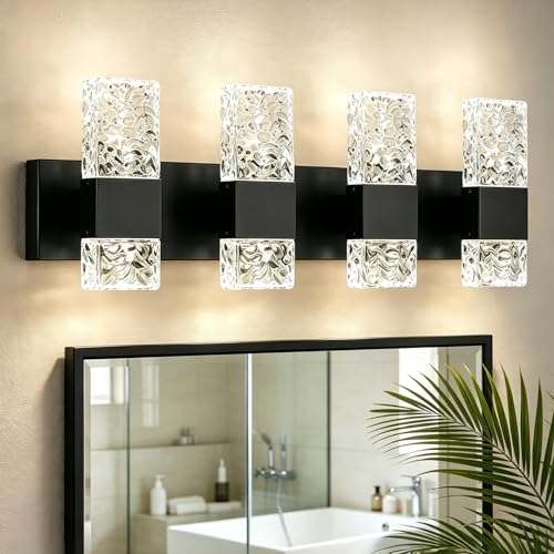 Black Bathroom Vanity Light Fixtures Bathroom Light Fixtures Over Mirror 4