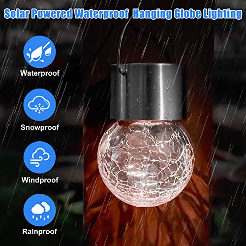12Pack Outdoor Hanging Solar Lights (12 Count)