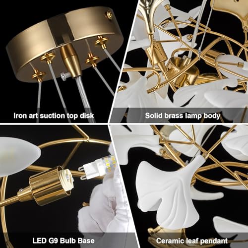 Modern Chandeliers for Dining Room (5 Count)