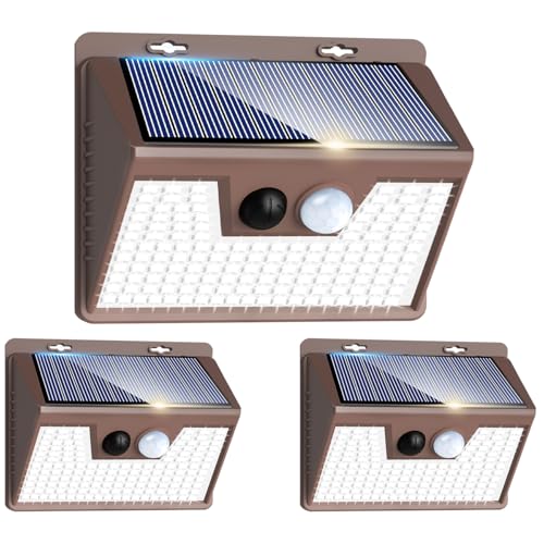Solar Lights Outdoor Motion Sensor [3 Pack