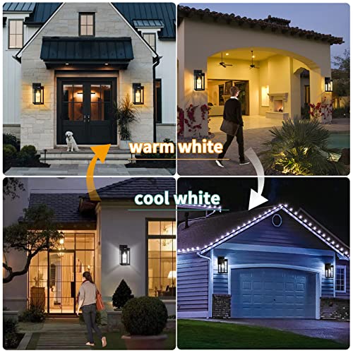 Solar Wall Lights Outdoor with Motion Sensor