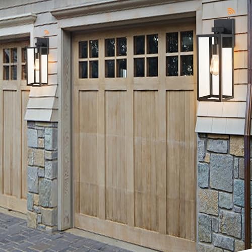 18 Inch Outdoor Wall Light Dusk to Dawn (2 Count)